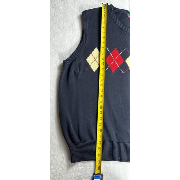 Saddlebred Vest Size Large Navy Golf - Picture 4 of 5